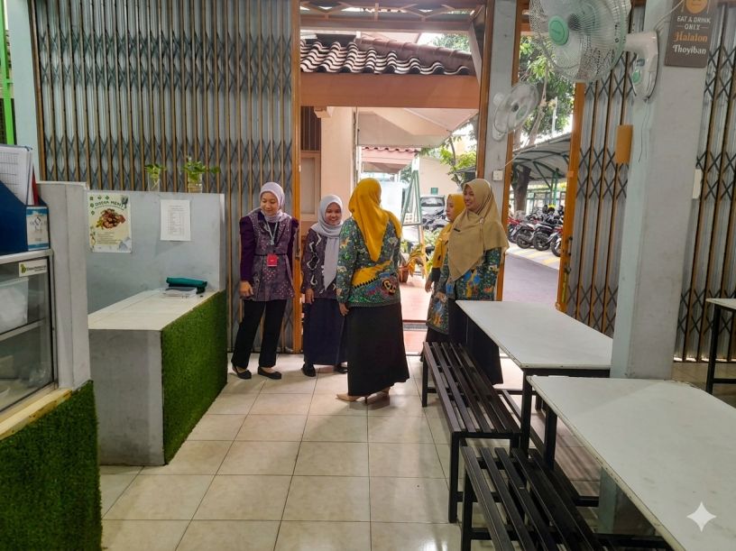 Pengecekan Rutin Kantin Sehat