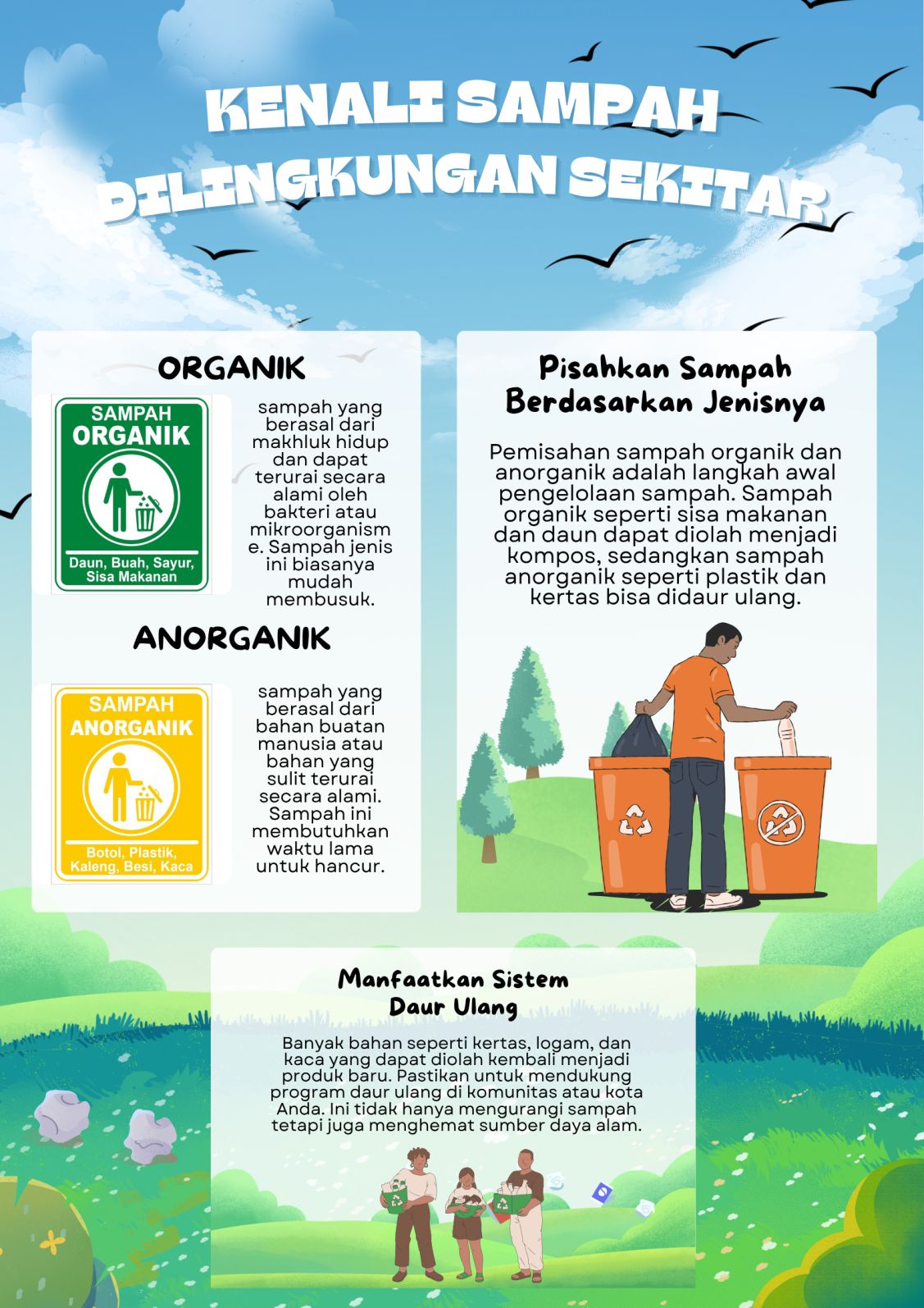 KENALI SAMPAH DI LINGKUNGAN SEKITAR